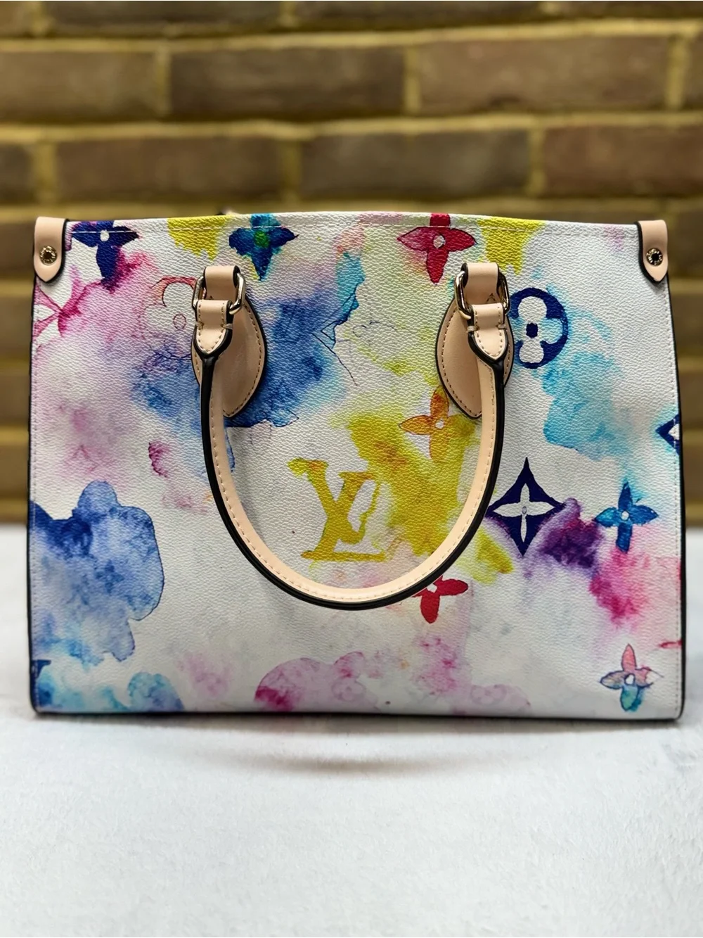 Watercolor Tote Purse